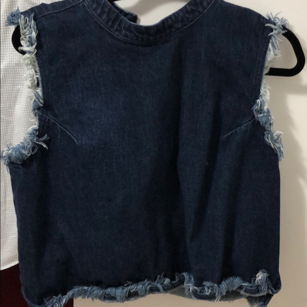 gap jean tank